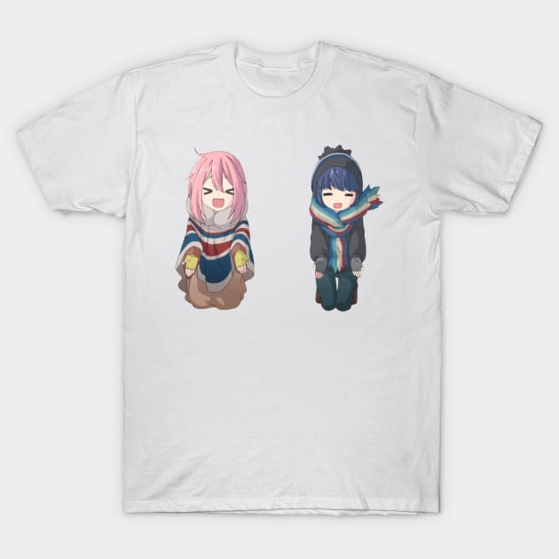 TWO EXTREMELY CUTE GIRLS NAMED NADESHIKO AND RIN T-Shirt by KokoroPopShop